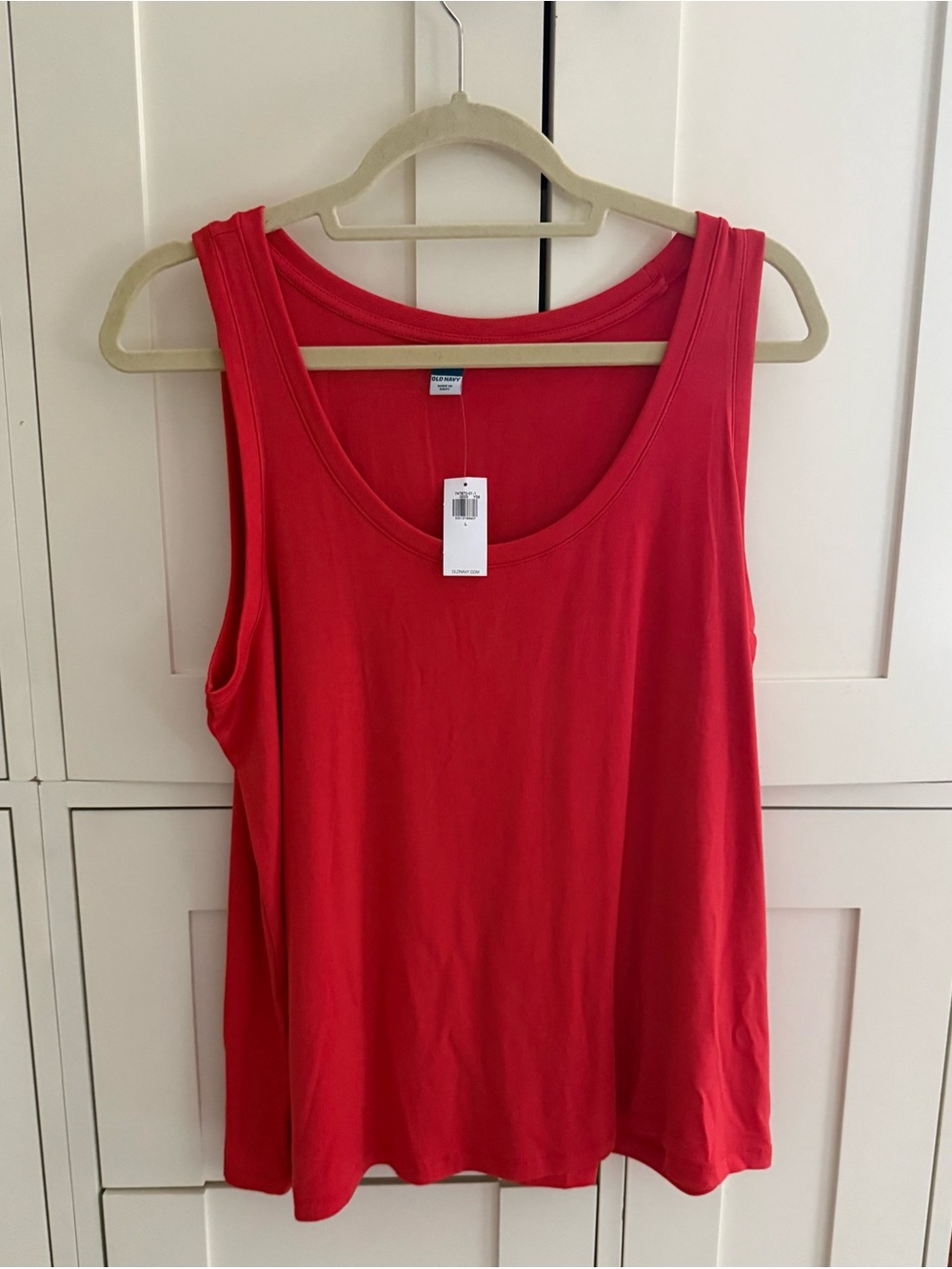 Old Navy  Red Sleeveless Tank Top XL NWT